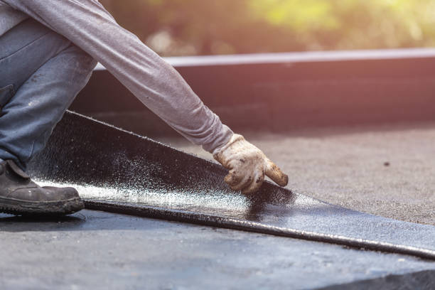Professional Emergency Waterproofing technician working in Exton, PA